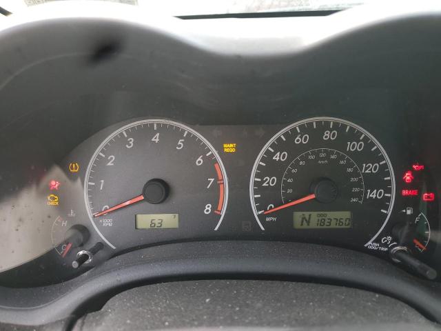 2T1BU4EE5CC908561 - 2012 TOYOTA COROLLA BASE TAN photo 9