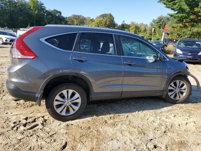 2HKRM4H70EH614447 - 2014 HONDA CR-V EXL GRAY photo 3