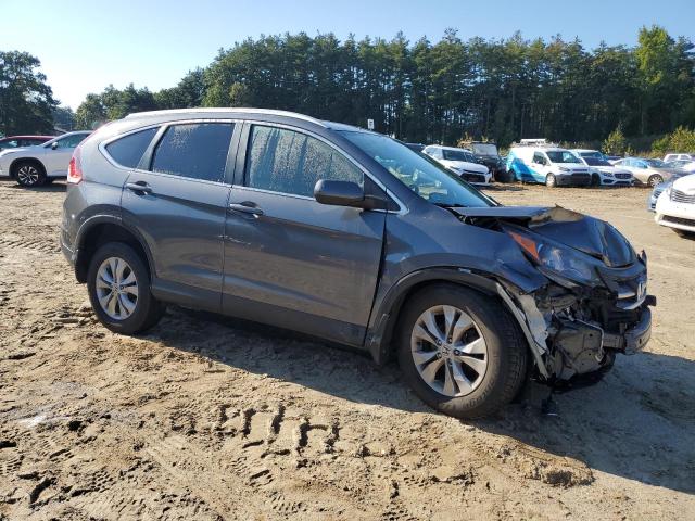 2HKRM4H70EH614447 - 2014 HONDA CR-V EXL GRAY photo 4