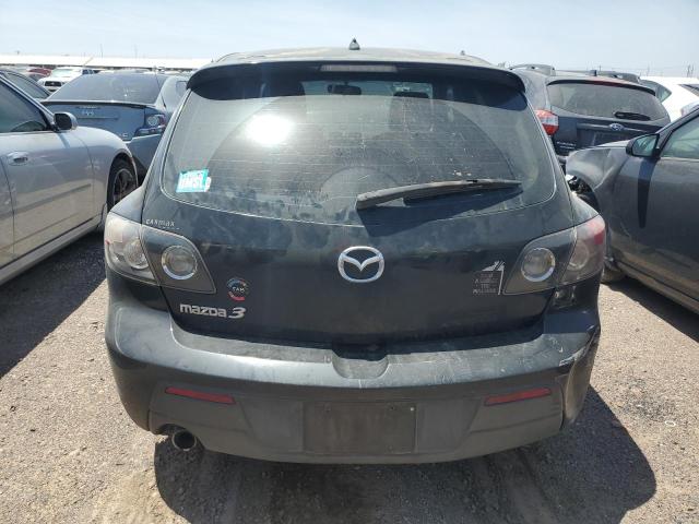 JM1BK343081134280 - 2008 MAZDA 3 HATCHBACK WHITE photo 6