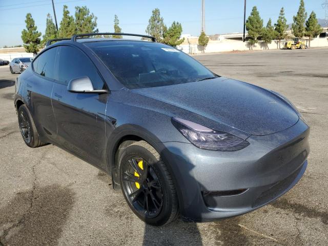 7SAYGDEE7PA067247 - 2023 TESLA MODEL Y 灰色 照片 4