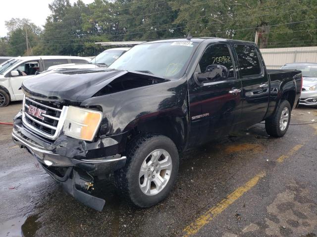 3GTP1VE06DG368766 - 2013 GMC SIERRA C1500 SLE BLACK photo 1