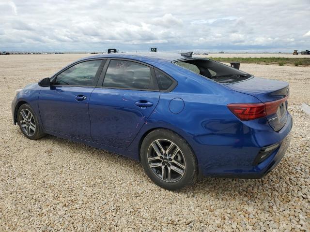 3KPF34AD0KE025923 - 2019 KIA FORTE GT LINE BLUE photo 2