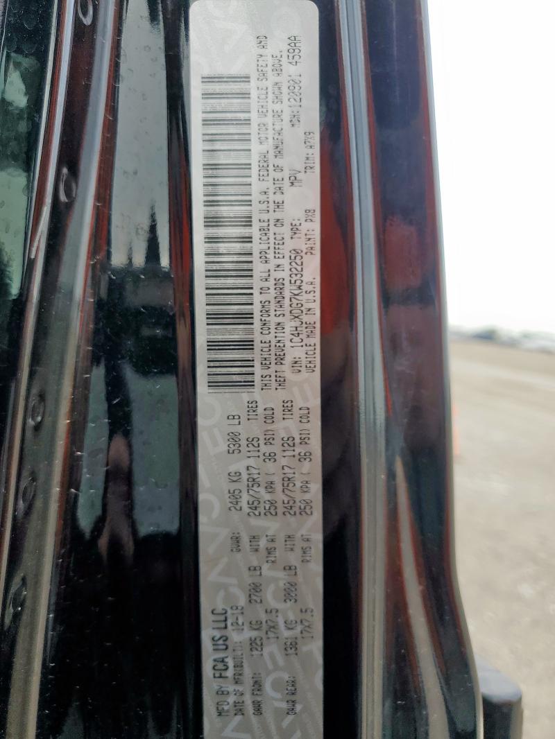 1C4HJXDG7KW532250 - 2019 JEEP WRANGLER U SPORT 黑色 照片 13