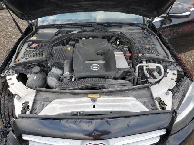 55SWF4KB4FU009467 - 2015 MERCEDES-BENZ C 300 4MATIC BLACK photo 11