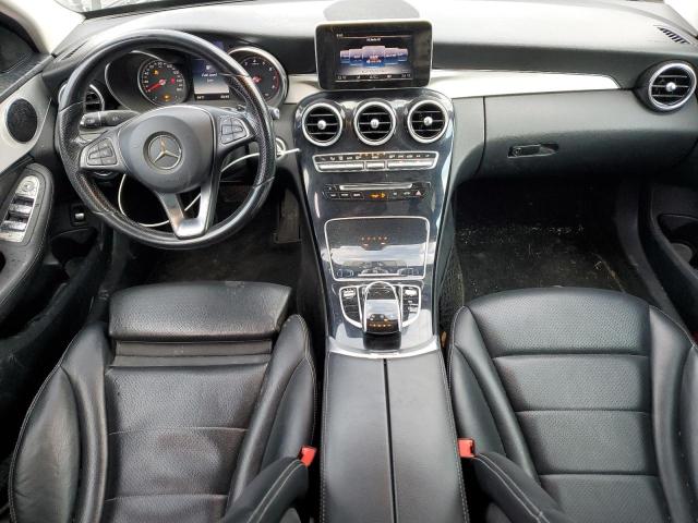 55SWF4KB4FU009467 - 2015 MERCEDES-BENZ C 300 4MATIC BLACK photo 8