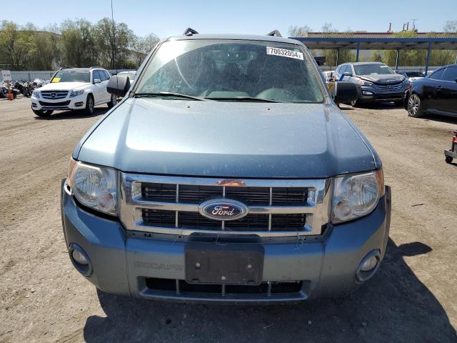 1FMCU9D74CKA02058 - 2012 FORD ESCAPE XLT BLUE photo 5