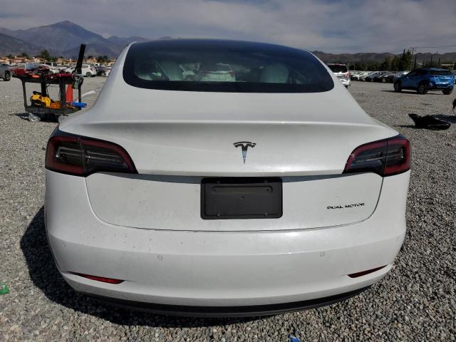 5YJ3E1EB6LF651671 - 2020 TESLA MODEL 3 WHITE photo 6