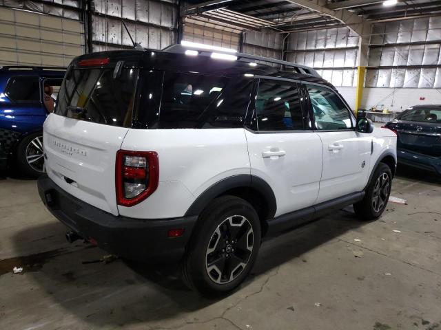 3FMCR9C65NRE26678 - 2022 FORD BRONCO SPO OUTER BANKS WHITE photo 3