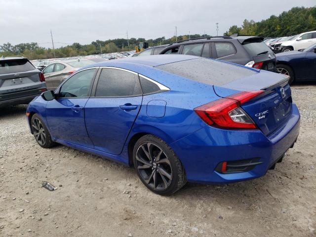 2HGFC2F85LH509898 - 2020 HONDA CIVIC SPORT 蓝色 照片 2