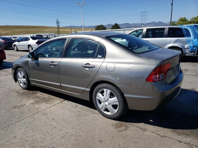 2HGFA16508H524287 - 2008 HONDA CIVIC LX BEIGE photo 2