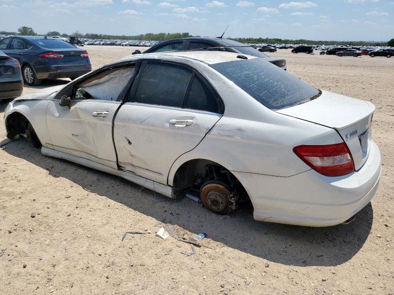WDDGF8BB6BR176159 - 2011 MERCEDES-BENZ C 300 4MATIC WHITE photo 2