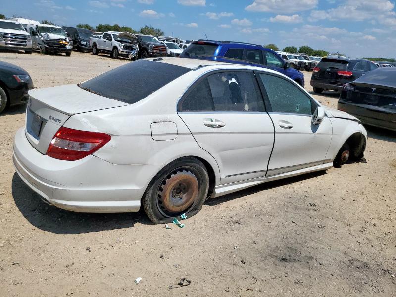 WDDGF8BB6BR176159 - 2011 MERCEDES-BENZ C 300 4MATIC WHITE photo 3