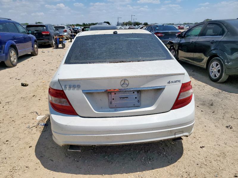 WDDGF8BB6BR176159 - 2011 MERCEDES-BENZ C 300 4MATIC WHITE photo 6