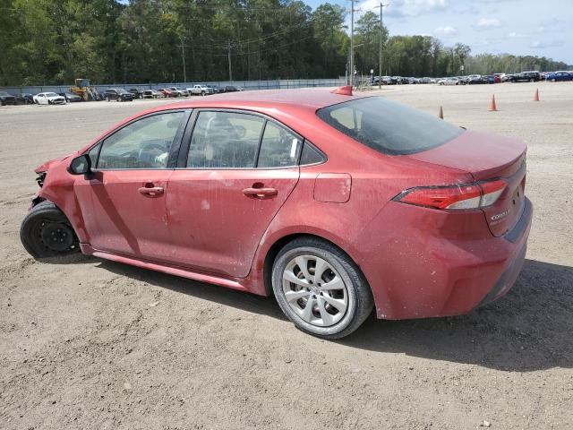 JTDEPRAE8LJ011777 - 2020 TOYOTA COROLLA LE RED photo 2