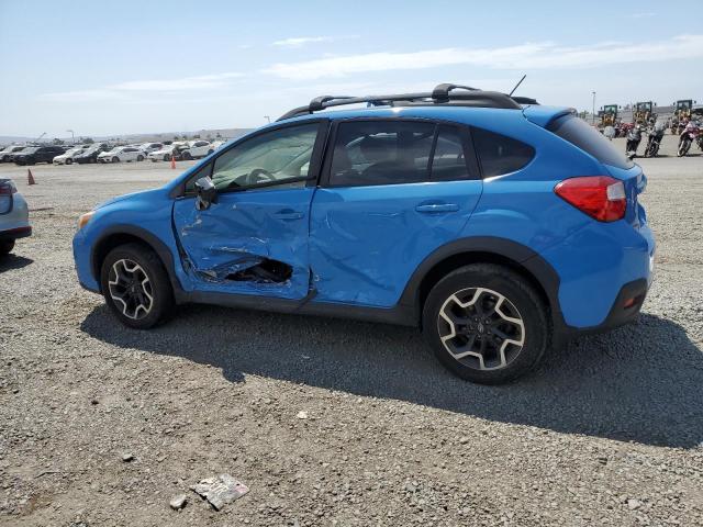 JF2GPABC4HH249231 - 2017 SUBARU CROSSTREK PREMIUM BLUE photo 2