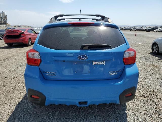 JF2GPABC4HH249231 - 2017 SUBARU CROSSTREK PREMIUM BLUE photo 6