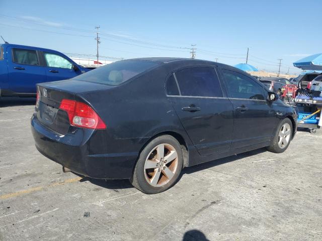 1HGFA16877L128756 - 2007 HONDA CIVIC EX BLACK photo 3