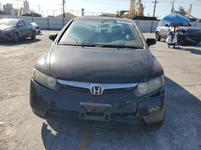 1HGFA16877L128756 - 2007 HONDA CIVIC EX BLACK photo 5