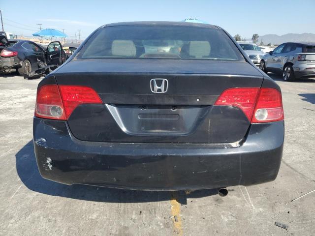 1HGFA16877L128756 - 2007 HONDA CIVIC EX BLACK photo 6