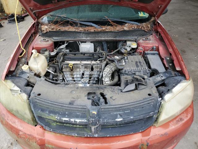 1B3LC56K18N153674 - 2008 DODGE AVENGER SXT ORANGE photo 11