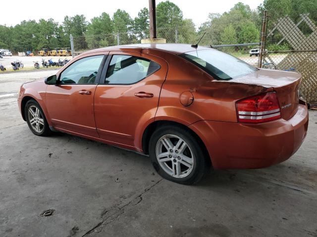 1B3LC56K18N153674 - 2008 DODGE AVENGER SXT ORANGE photo 2