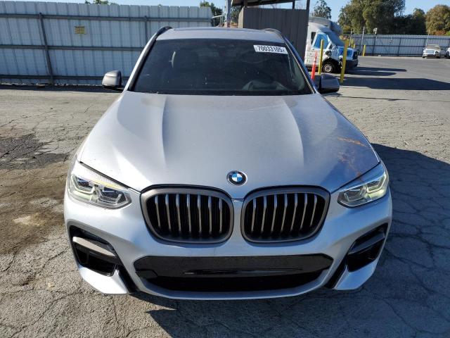 5UXTY9C01M9F41471 - 2021 BMW X3 XDRIVEM40I SILVER photo 5
