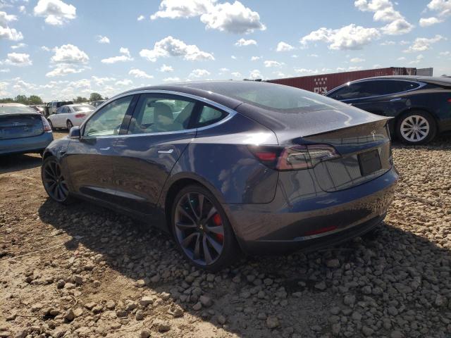 5YJ3E1EC1LF736362 - 2020 TESLA MODEL 3 Сұр фото 2