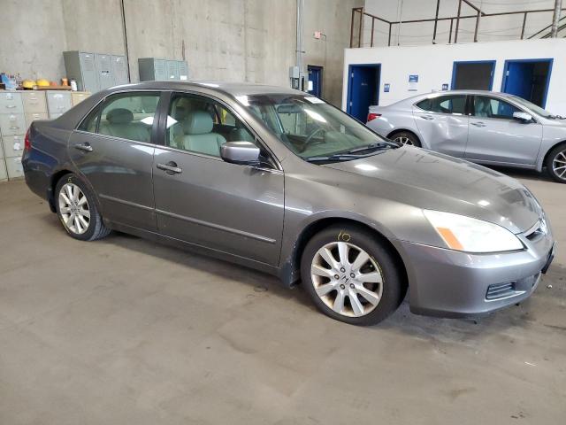 1HGCM66587A048746 - 2007 HONDA ACCORD EX GRAY photo 4