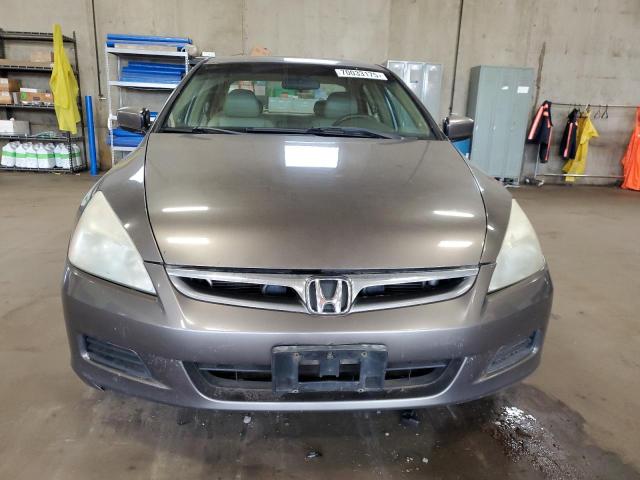 1HGCM66587A048746 - 2007 HONDA ACCORD EX GRAY photo 5