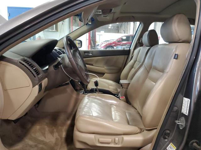 1HGCM66587A048746 - 2007 HONDA ACCORD EX GRAY photo 7