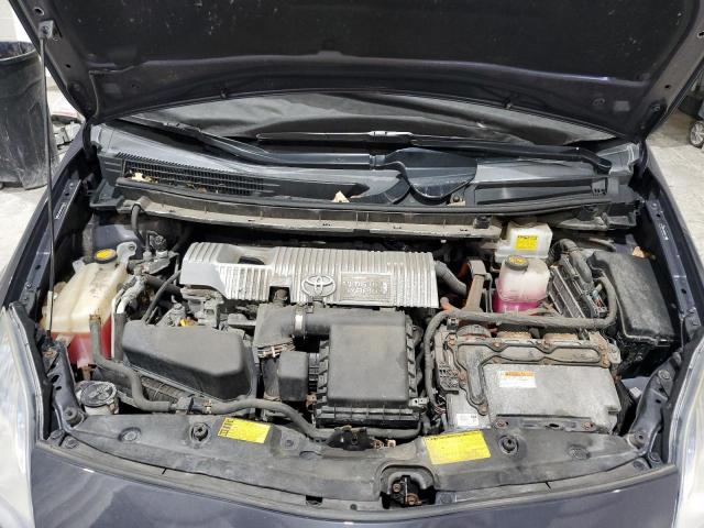 JTDKN3DP5C3005118 - 2012 TOYOTA PRIUS PLUG Сірий фото 11