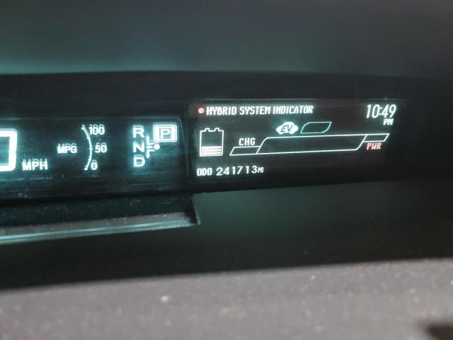 JTDKN3DP5C3005118 - 2012 TOYOTA PRIUS PLUG Сірий фото 9