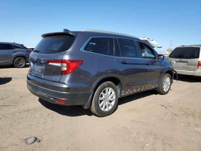 5FNYF5H1XKB016867 - 2019 HONDA PILOT LX GRAY photo 3