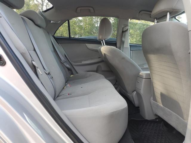 2T1BU4EE0BC733408 - 2011 TOYOTA COROLLA BASE SILVER photo 10