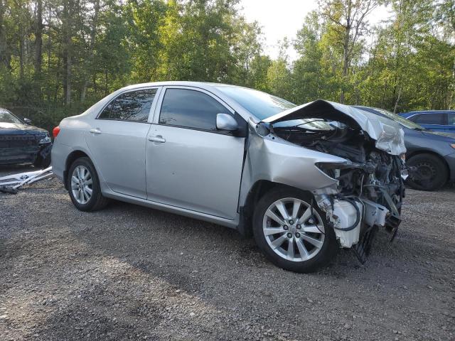 2T1BU4EE0BC733408 - 2011 TOYOTA COROLLA BASE SILVER photo 4