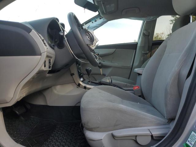 2T1BU4EE0BC733408 - 2011 TOYOTA COROLLA BASE SILVER photo 7