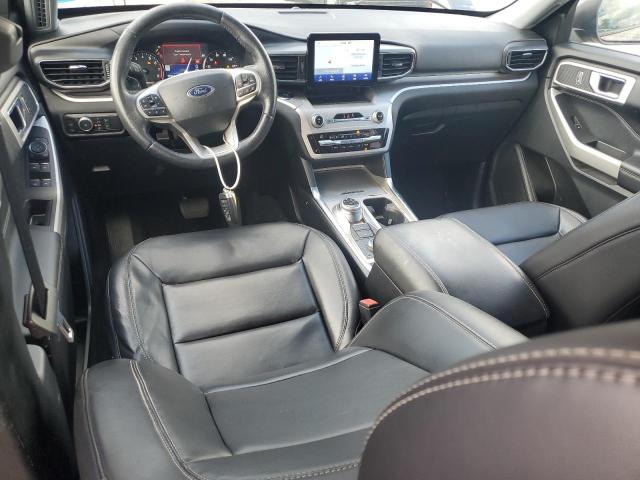 1FMSK8DH7MGB92320 - 2021 FORD EXPLORER XLT BROWN photo 8