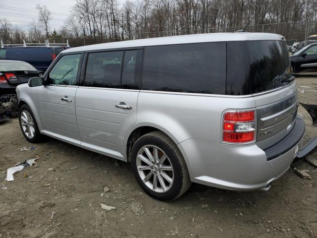 2FMGK5D82KBA36162 - 2019 FORD FLEX LIMITED SILVER photo 2