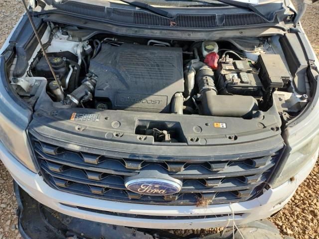 1FM5K8GT7GGC48757 - 2016 FORD EXPLORER SPORT 白色 照片 11