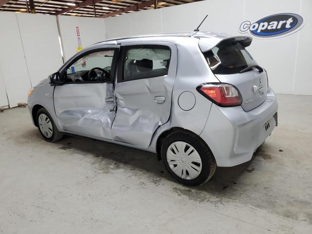ML32AUHJ0RH012936 - 2024 MITSUBISHI MIRAGE ES SILVER photo 2