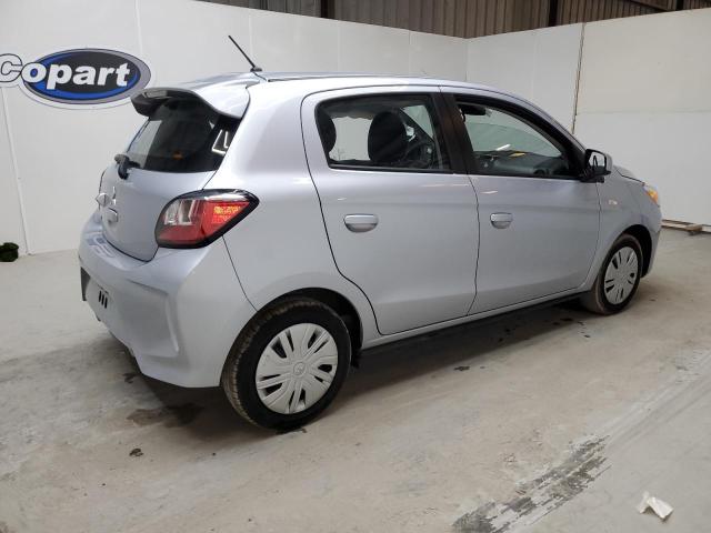 ML32AUHJ0RH012936 - 2024 MITSUBISHI MIRAGE ES SILVER photo 3