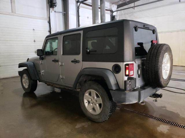 1C4HJWDG9JL925743 - 2018 JEEP WRANGLER UNLIMITED SPORT Gümüş foto 2