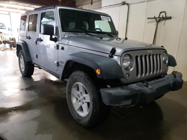 1C4HJWDG9JL925743 - 2018 JEEP WRANGLER UNLIMITED SPORT Gümüş foto 4