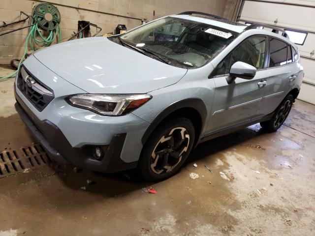 JF2GTHMC9MH657090 - 2021 SUBARU CROSSTREK LIMITED TURQUOISE photo 1