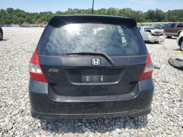 JHMGD386X7S006057 - 2007 HONDA FIT S BLACK photo 6