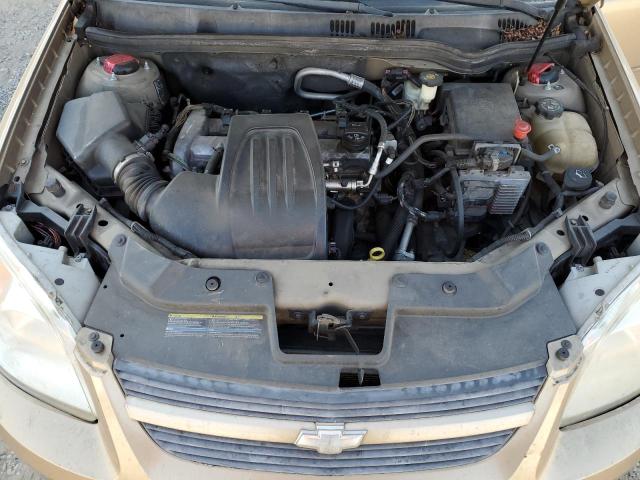 1G1AK55F277336588 - 2007 CHEVROLET COBALT LS GOLD photo 11