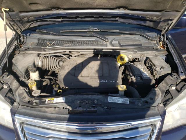 2C4RC1BG0ER270969 - 2014 CHRYSLER TOWN & COU TOURING BLUE photo 12