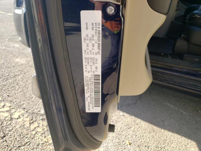 2C4RC1BG0ER270969 - 2014 CHRYSLER TOWN & COU TOURING BLUE photo 13