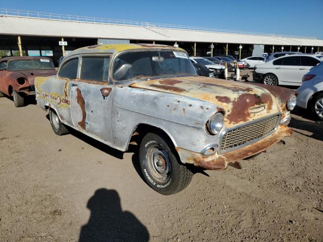 VB55L070739 - 1955 CHEVROLET BEL-AIR GRAY photo 4